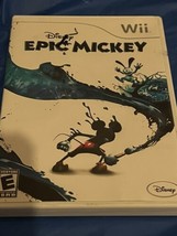 Disney Epic Mickey (Nintendo Wii) Complete With Manual Kids Game Tested Working - £3.95 GBP