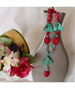 Turquoise Unique artisan Necklace and complimentary earrings - $94.66 CAD