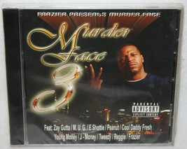 FRAZIER Murder Face 3 CD 2002 Rare NASHVILLE TENNESSEE Gangsta G-Funk Ra... - $24.74