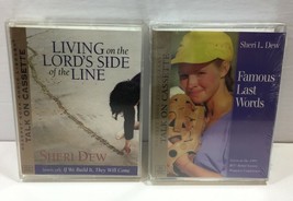 Sheri Dew Living On The Lords Side Of The Line Famous Last Words Audio Cassette - £23.83 GBP