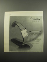 1955 Cartier Audemars Piguet Watch Ad - Cartier internationally renowned  - £14.48 GBP