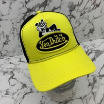 VonDutch Neon Yellow | Black Fashion Trucker Hat NWT - £114.06 GBP