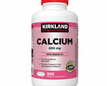 Kirkland Signature Calcium 600 mg. with Vitamin D3, 500 Tablets - £14.85 GBP