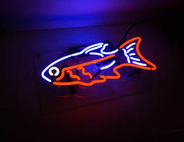 New &#39;Tropical Fish&#39; Coffee Restaurant Business Banner Neon Light Sign 15&quot;x10&quot; - £54.57 GBP