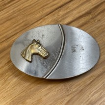 Vintage Horse Belt Buckle Cowboy Rancher Western Ranch  KG JD - £11.65 GBP