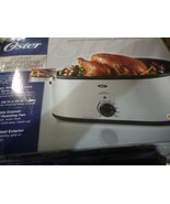 Oster Electric Turkey Roaster Oven 22 Qt Self-Basting Lid w/ Time Saving... - £28.30 GBP