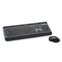 Verbatim Wireless Multimedia Keyboard and 6-Button Mouse Combo - Black - £45.54 GBP