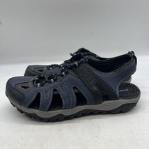 Men’s Size 10 Andreas by Everest Navy and Black Sandals - £15.86 GBP