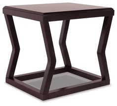 Kelton - Espresso - Rectangular End Table - $121.00