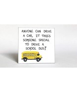 Gift Magnet  - Bus Driver- Schoolbus, operator appreciation, thank you q... - $3.95