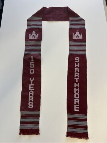 Swarthmore College 150th Year Anniversary Scarf - £15.04 GBP