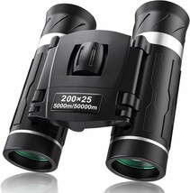 200X25 Compact Binoculars For Adults And Kids, High Powered Mini, Sights... - $33.97