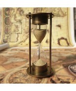 Sand Timer Hourglass Brass Antique Nautical Clock Finish Combo Christmas... - £19.93 GBP