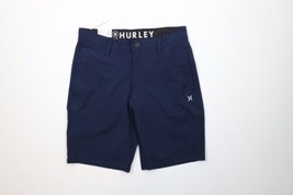 New Hurley Mens Size 30 Above Knee All Day Hybrid Shorts Stretch Blue Re... - £40.63 GBP