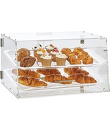 Vevor Pastry Display Case, 2-Tier Commercial Countertop, 20.7&quot;X13.2&quot;X11.9&quot; - $101.98