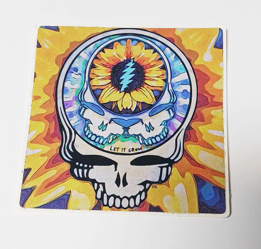 Primary image for Grateful Dead SYF Let it Grow  Sticker   Car Decal