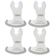 4 Pcs Oscillating Multi Tool Diamond Segment Swing Grit Grout Blades Xg4001S - £23.71 GBP