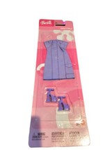 Barbie Essentials Mattel 2003 Fashion Mod Purple Dress High Heels NEW Vi... - $29.69