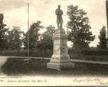 Vtg Postcard 1905 Civil War Soldiers Monument Van Wert, Ohio - Rotograph Co - $41.97