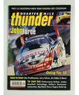 John Force Signed December 2000 Quarter Mile Thunder Magazine Autographed - £39.07 GBP