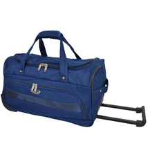 DR487 Lightweight Mid Size Holdall with Wheels Blue - £46.23 GBP