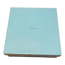 Authentic Tiffany &amp; Co. Large Gift Box 9.75”x9.75”x3.5  Scarf Purse Stor... - $37.39