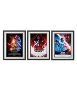 Star Wars Poster set Finest Quality Prints &amp; Framing - $250.39 CAD