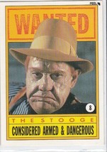 M) 1990 Topps Dick Tracy Trading Card Sticker #8 The Stooge - £1.54 GBP