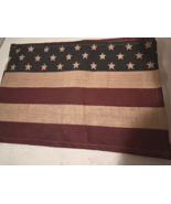 2 American Flag Rustic Table Mats - $25.97 CAD