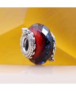 925 Sterling Silver Game of Thrones Ice &amp; Fire Dragons Dual Murano Glass... - $13.17 CAD