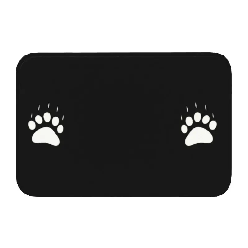 Harbour City Bears Paws Doormat Non-Slip Kitchen Mat Floor Door Entrance Carpet  - $15.99