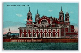 Ellis Island New York NY UNP DB Postcard O15 - $3.91