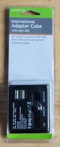 Smooth Trip International Adapter With USB Black Charger ~ Travel Gear -... - $21.00