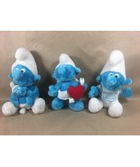 Three Vintage Plush Peyo Wallace Berrie Smurfs - $34.29 CAD