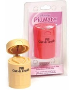 Pillmate Pill Cutter &amp; Crusher 2 Little 1 Large Pill Storage Compartments - £8.73 GBP