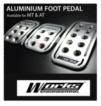 Works Engineering Foot Pedal Pad (Manual) T7 Aluminum Billet Racing Peda... - £96.71 GBP