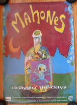 MAHONES DRAGGIN&#39; THE DAYS Poster Irish Punk 1997 Kingston&#39;s Finest Colle... - $942.30 MXN