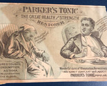 Parker’s Tonic Quack Medicine Victorian Trade Card VTC 7 - $12.86