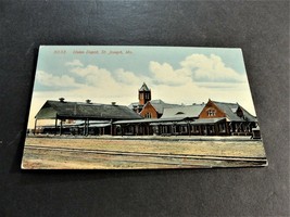 5033, Union Depot- St. Joseph, Missouri - Unposted 1900s Postcard. - £9.28 GBP
