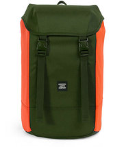 GUYS WOMENS Herschel Supply Co. Iona Forest Night &amp; Orange 24L Backpack NEW $70 - £38.35 GBP