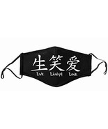 Live Laugh Love Mask - Face Accessory - €3,43 EUR