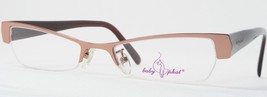 Baby Phat Mod. 120 Sbwn Satin Brown Eyeglasses Glasses Metal Frame 52-18-145mm - £31.28 GBP