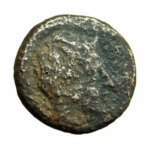 Ancient Greek Coin Gela Sicily AE15mm Bull / River God Gelas 01746 - $20.69