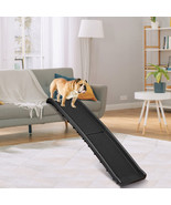 61 Portable Dog Ramp Folding For Pets Ladder Incline W/Rubber Feet &amp; Gui... - $88.99