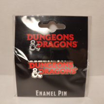 Dungeons and Dragons Logo Enamel Pin Official DnD Collectible Badge - £10.71 GBP