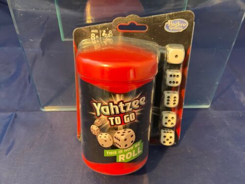 Yahtzee To Go Travel Dice Board Game Hasbro Brand New Classic Sealed Family Fun - $7.69