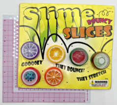 Vintage Vending Display Board Slime Bouncy Slices 0133 - £31.28 GBP