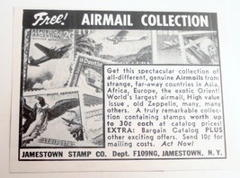 1959 Black and White Ad Jamestown Stamp Co., Jamestown, N.Y. - £6.31 GBP