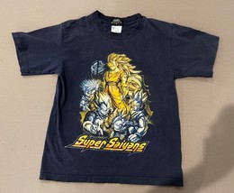 Super Saiyans Dragon ball Z Vintage Size Small Youth Vintage T-Shirt - $795.34 MXN
