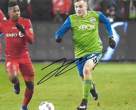 Jordan Morris signed Seattle Sounders Soccer 8x10 photo proof COA ...... - £54.75 GBP